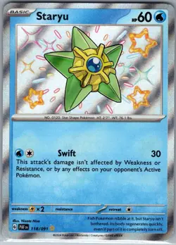 Staryu 118/091 SV: Paldean Fates - Pokemon Card - NM - Image 1