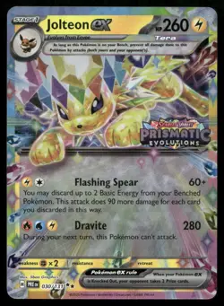 Jolteon ex - (Prismatic Evolutions Stamp) Promo Miscellaneous Cards & Products 0 - Image 1