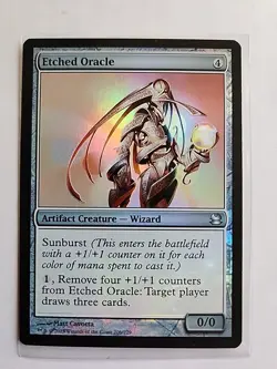 Etched Oracle (Foil) - Modern Masters 2015 - LP - MTG Magic - Uncommon - Image 1