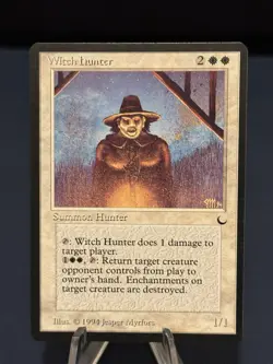 MTG - Magic The Gathering - Witch Hunter - The Dark - NP/NM! - Image 1