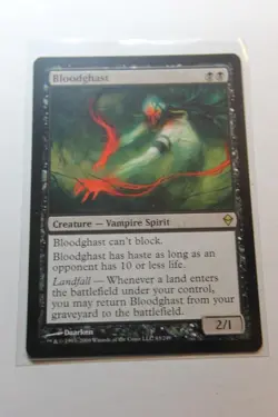 MTG Bloodghast x1- -Zendikar-Lightly Played - Image 1