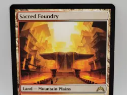 Sacred Foundry MTG Return to Ravnica NM Shock Land Magic the Gathering 245/249 - Image 2