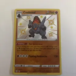 Coalossal - SV069/SV122 Shining Fates SHINY Holo Rare Pokemon - NM/MINT - Image 1