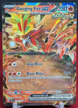 Pokemon Gouging Fire ex #038/162 English Temporal Forces - Image 1
