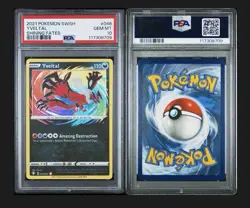 Pokemon Card Yveltal 046/072 Holo Amazing Rare Shining Fates PSA 10 GEM MINT - Image 3