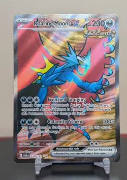 Pokemon Roaring Moon ex #229/182 English Paradox Rift - Image 1