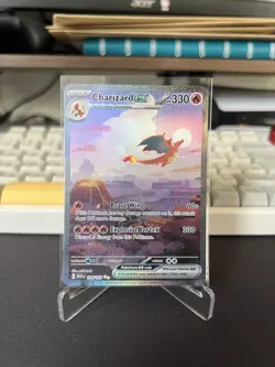 2023 Pokemon 151 Charizard EX #199/165 Full Art Holo - Image 1
