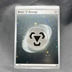 Pokemon TCG S&V 151 Holo Metal Energy HD Swirl Galaxy Cosmo Foil - Image 1