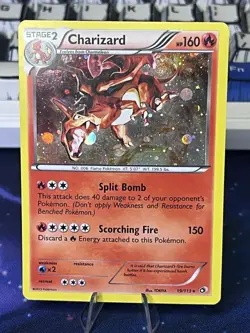 Pokemon TCG - Charizard - 19/113 - Cosmos Holo - Legendary Treasures NM SWIRL - Image 1