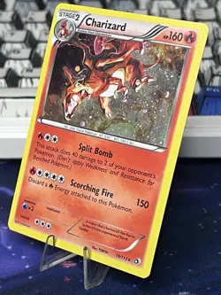 Pokemon TCG - Charizard - 19/113 - Cosmos Holo - Legendary Treasures NM SWIRL - Image 2