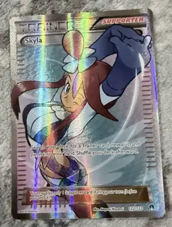 2016 Pokemon Skyla 122/122 Breakpoint Holo NM - Image 1