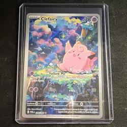 Pokemon Lillie's Clefairy EX Special Illustration Rare Holo 184/159 Sv09 190HP - Image 1