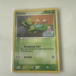 2006 Pokemon EX Crystal Guardians | Treecko | Reverse Holo | Stamped | #67/100 - Image 1
