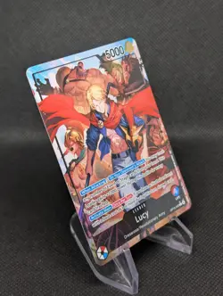 One Piece TCG OP15-002 Lucy Alt Art Leader Adventure on KAMI's Island English - Image 2