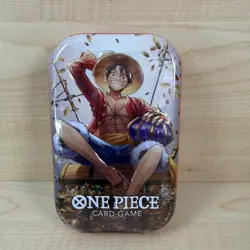 One Piece Card Game Mini Tin Vol. 2 LUFFY OP-13 NEW! - Image 1