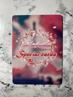 Naruto Sakura Haruno Waifu Signature Card Holo Foil Wedding Art Trading Goddess - Image 2
