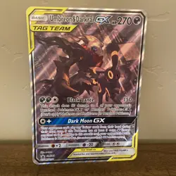 Umbreon & Darkrai GX SM241 JUMBO Promo Card Holo Pokemon - Image 1