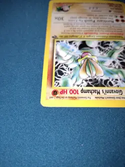 Giovanni's Machamp Pokemon Card 6/132 1st Edition Holographic Gym Game - Image 2