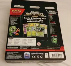 Pokemon TCG Meowscarada EX Deluxe Battle Deck - 60 Cards, Coin, Brand New - Image 2