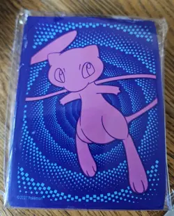 Pokemon Fusion Strike ETB Mew Card Sleeves 65 Count - Image 1