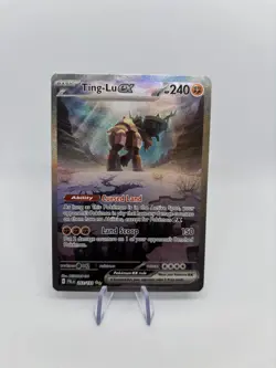 Pokemon TCG Ting-Lu EX Scarlet & Violet Paldea Evolved Holo Card 263/193 SIR - Image 1