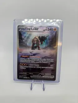 Pokemon TCG Ting-Lu EX Scarlet & Violet Paldea Evolved Holo Card 263/193 SIR - Image 4
