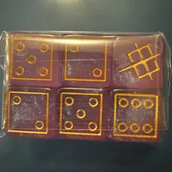 Gundam Card Game Destiny Ignition ST-09 Set of 6 Dice Damage Counters - Image 2