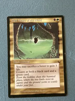 Dark Heart of the Wood - The Dark, Magic the Gathering MtG - Image 1