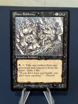 MTG - Magic The Gathering - Grave Robbers - Dark - NP/LN! - Image 1
