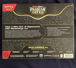 Pokemon TCG Paldean Fates Skeledirge EX Premium Collection Box - New Sealed - Image 2