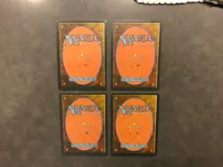 MTG Magic: The Gathering - 4th Edition - Morale Playset (x4) - Image 2