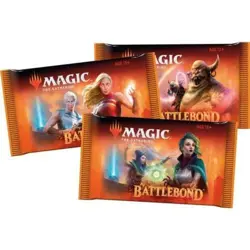 Magic Mtg BATTLEBOND Factory sealed Booster Pack X 3 ! - Image 1