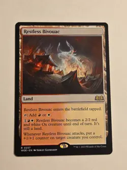 Restless Bivouac X1 WOE MTG Wilds of Eldraine - Image 1
