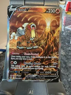 Entei V Crown Zenith Galarian Gallery Holo Ultra Rare Pokemon TCG GG36/GG70 NM - Image 2