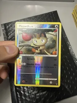 Meowth 114/147 Common Supreme Victors Pokemon [Reverse Holo] - NM - Image 1