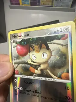 Meowth 114/147 Common Supreme Victors Pokemon [Reverse Holo] - NM - Image 4