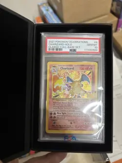 PSA 10 - 2021 Pokemon Celebrations Base Charizard Holo #4/102 - GEM MINT! - Image 1