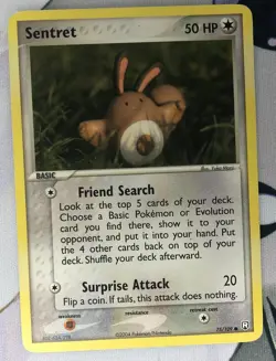 Pokemon TCG Sentret EX Team Rocket Returns 75/109 Regular Common - Image 1