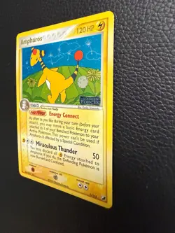 2005 Pokemon Ampharos EX Unseen Forces Holo 1/115 - NM/Mint Condition - Image 5