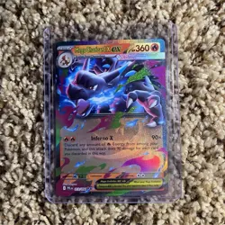 Pokemon TCG Mega Charizard X ex 013/094 Phantasmal Flames Full Art Holo Double … - Image 1