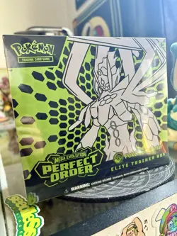 Pokemon TCG Mega Evolution Perfect Order Pokemon Center ETB New Factory Sealed! - Image 1