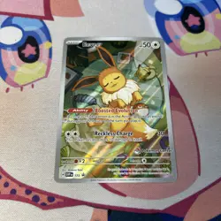 Pokemon Prismatic Evolutions SVP173 Eevee - Pokemon Center Stamp Promo NM S & V - Image 3