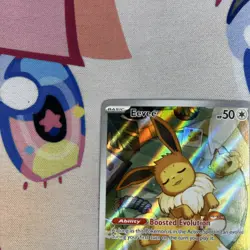Pokemon Prismatic Evolutions SVP173 Eevee - Pokemon Center Stamp Promo NM S & V - Image 4