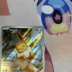 Pokemon Prismatic Evolutions SVP173 Eevee - Pokemon Center Stamp Promo NM S & V - Image 5