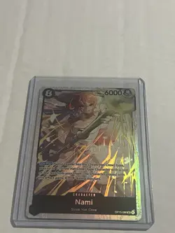 One Piece Adventure On Kami’s Island Nami OP15-086 SR English - Image 1