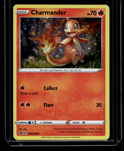 Charmander Cosmos Holo SWSH092 Black Star Promo Holographic Sword & Shield Card - Image 1