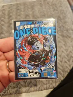 One Piece Trading Card Jinbe Knight of the Sea Collector Thick Card Stock Holo - Image 1