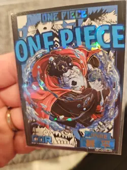 One Piece Trading Card Jinbe Knight of the Sea Collector Thick Card Stock Holo - Image 5