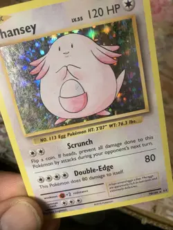 XY Evolutions Chansey Holo Card 70/108 Very Good Card Pokemon TCG Foil 2016 - Image 4