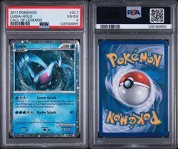 2011 POKEMON CALL OF LEGENDS #SL7 LUGIA-HOLO PSA 4 - Image 3